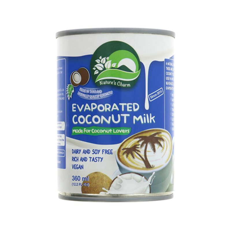 Nature's Charm Evaporated Coconut Milk 360ml WholeLife