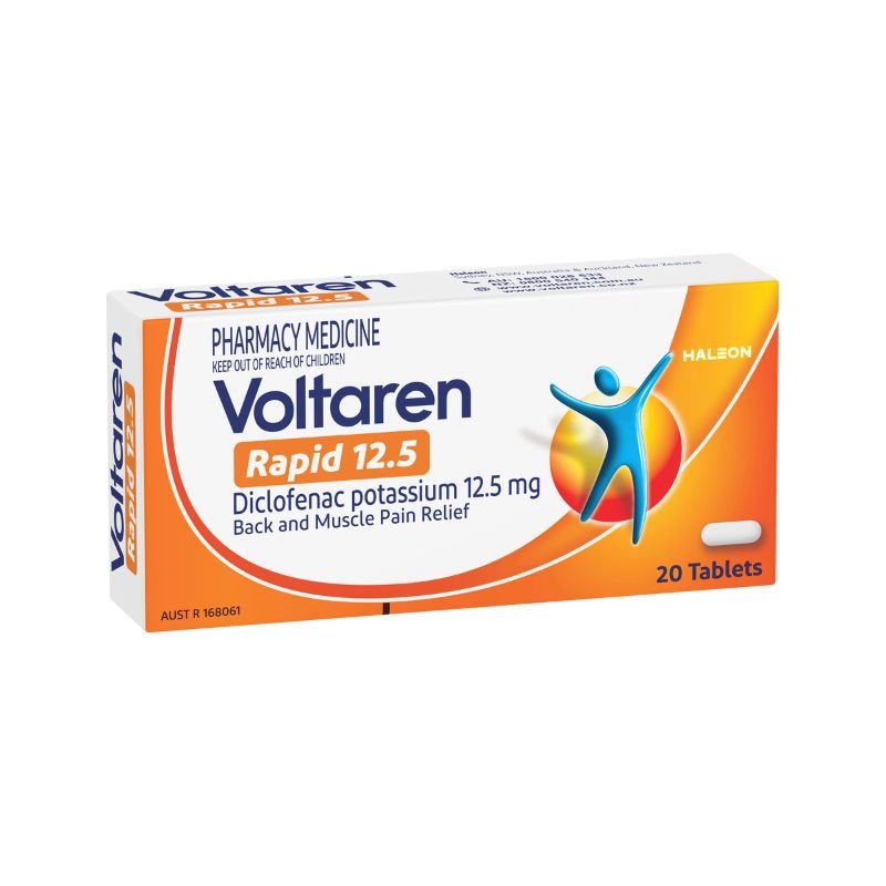 Voltaren Rapid 12.5mg 20 Tablets