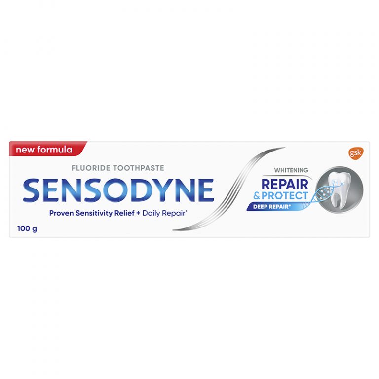 Sensodyne Toothpaste Repair And Protect Whitening 100g Wholelife