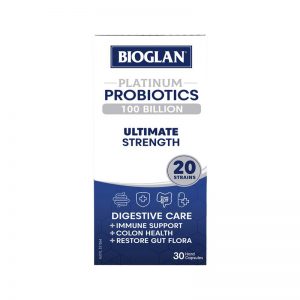 Bioglan Platinum Probiotics 100 Billion 30 Capsules