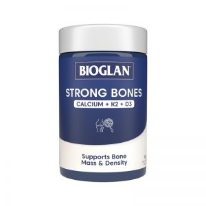 Bioglan Strong Bones Calcium + K2 + D3