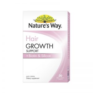 Nature's Way Hair Growth Support + Biotin & Silicon 30 Tablets