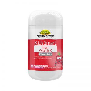 Nature's Way Kids Smart Iron + Vitamin C 50 Chewables