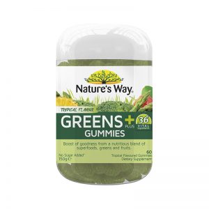 Nature's Way Greens Plus 60 Gummies