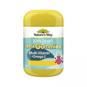 Nature's Way Kids Smart Vita Gummies Multi-Vitamin +Omega-3