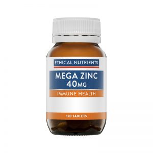 Mega Zinc 40mg 120 Tablets
