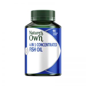 4 in 1 Concentrated Fish Oil 90 Capsules