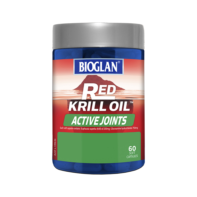 Red Krill Active Joints 60 Capsules WholeLife