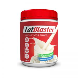 FatBlaster Weight Loss Shake With Green Tea Extract Vanilla Flavour
