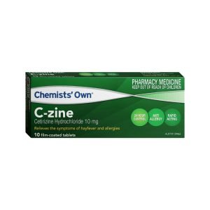 C-Zine 10mg 10 Tablets