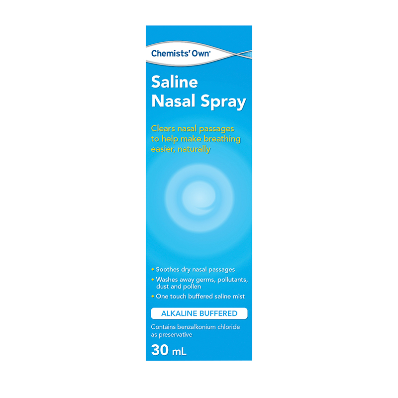 Saline Nasal Spray 30mL WholeLife