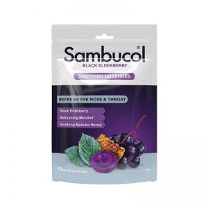 Sambucol Soothing Lozenges Black Elderberry