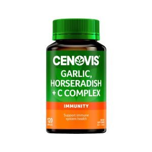 Garlic, Horseradish + C 120 Capsules