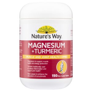 Magnesium + Turmeric 150 Tablets