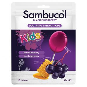 Kids Soothing Throat Pops 8 Pack