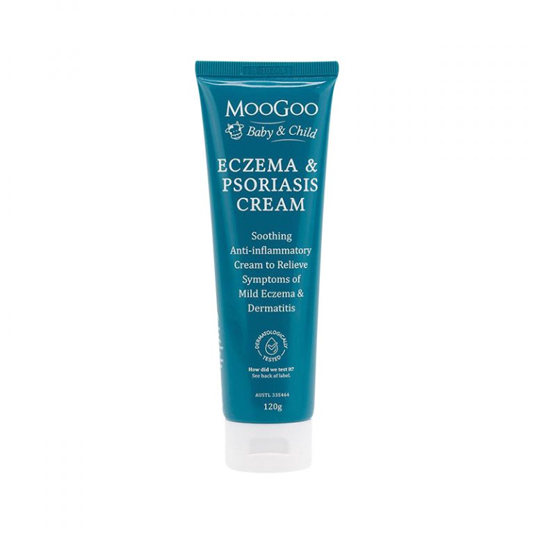 MooGoo Baby & Child Eczema & Psoriasis Cream 120g WholeLife
