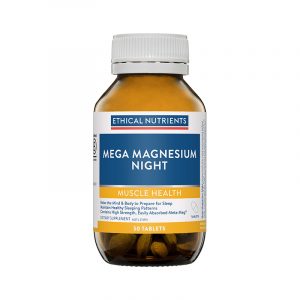 Mega Magnesium Night 50 Tablets