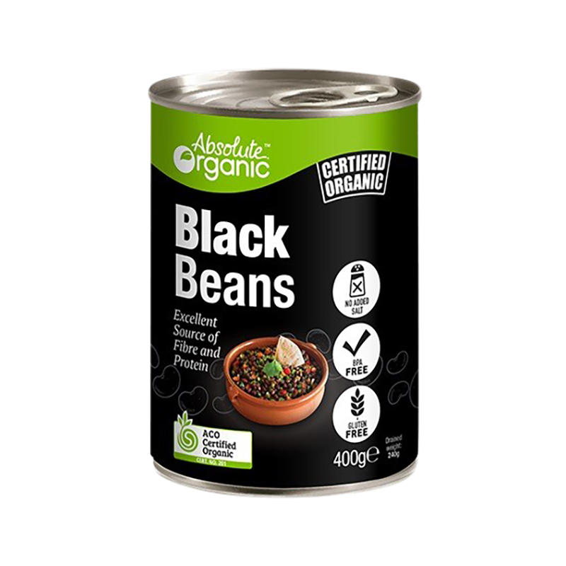 Black Beans 400g Wholelife