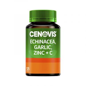 Echinacea, Garlic, Zinc + C 125 Tablets