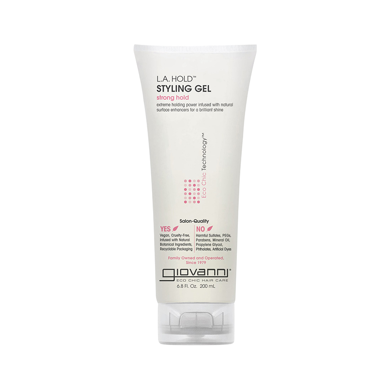 GIOVANNI L. A. Natural Strong Hold Styling Gel 200ml WholeLife