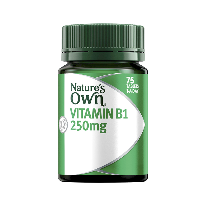 Nature's Own Vitamin B1 250mg 75 Tablets WholeLife