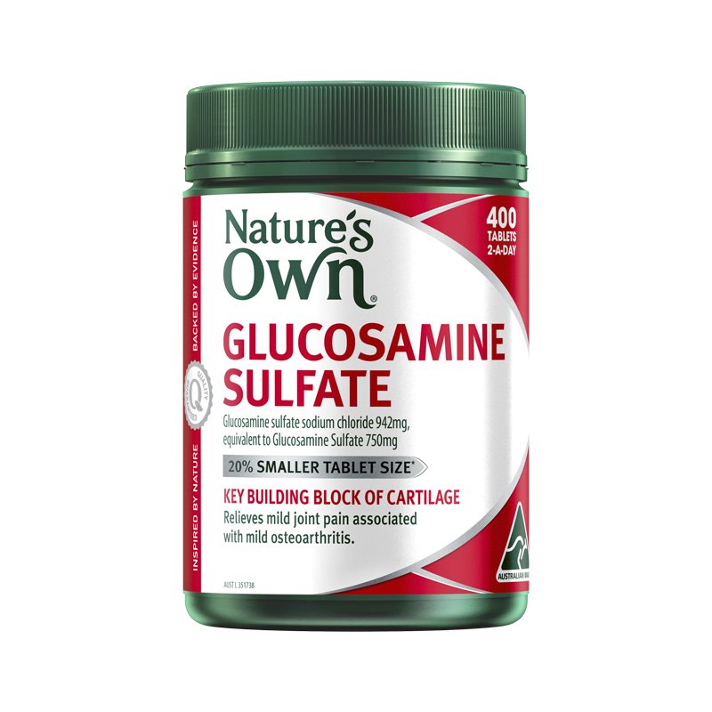 Glucosamine Sulfate 400 Tablets WholeLife