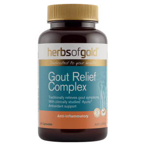 Herbs of Gold Gout Relief Complex 60 Vege Capsules