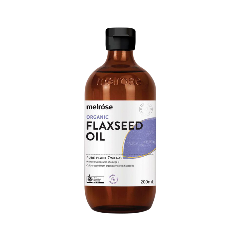 Melrose Organic Flaxseed Oil 500ml WholeLife