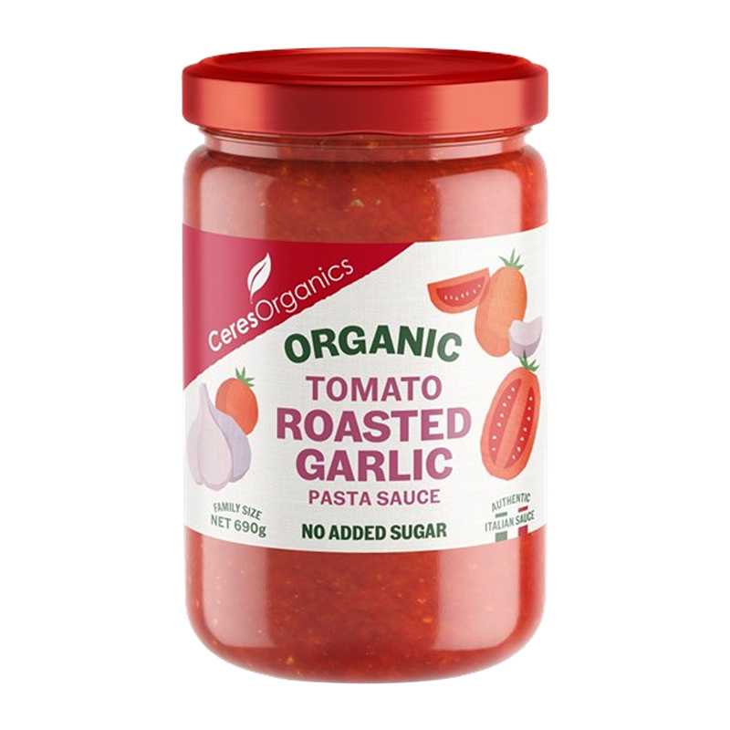 Tomato Roasted Garlic Pasta Sauce 690g Wholelife