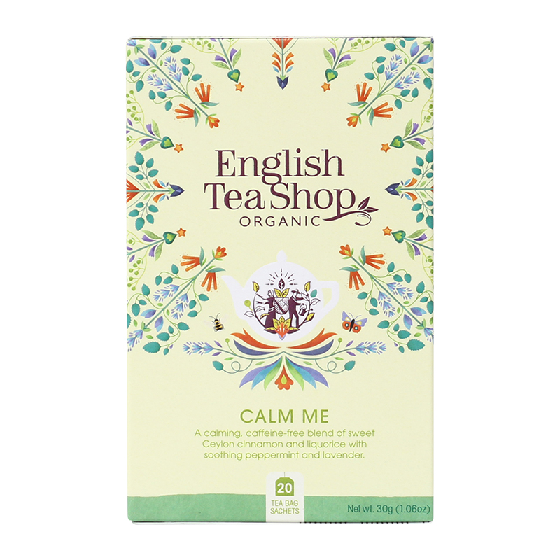 Wellness Tea Calm Me 20 Tea Bag Sachets WholeLife