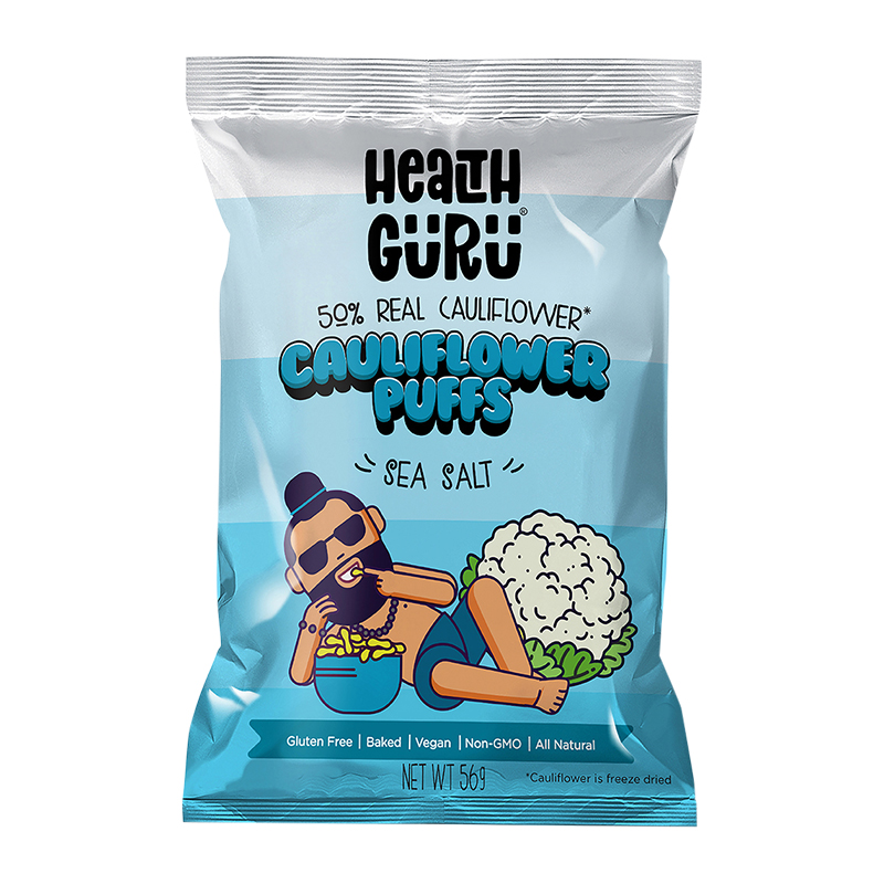 Cauliflower Puffs Sea Salt 56g WholeLife