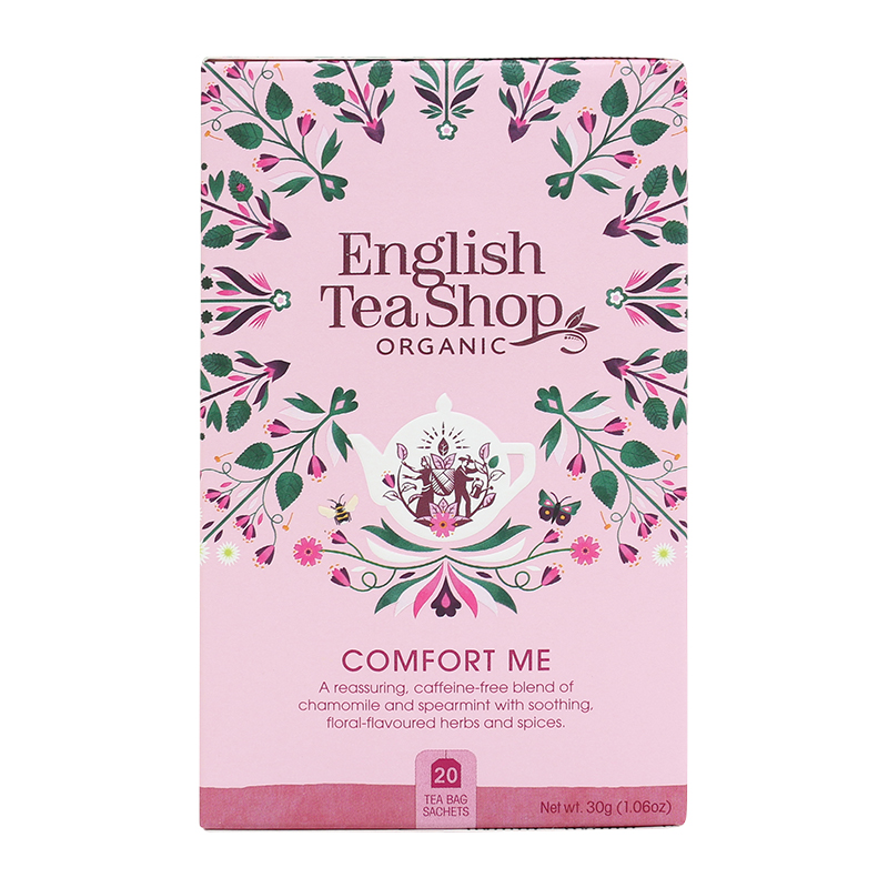 Wellness Tea Comfort Me 20 Tea Bag Sachets WholeLife