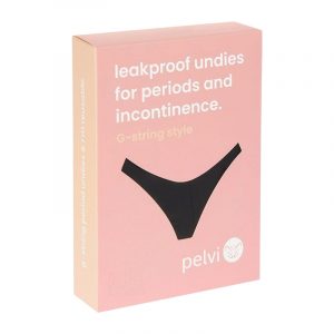 G String Leakproof Underwear Black M