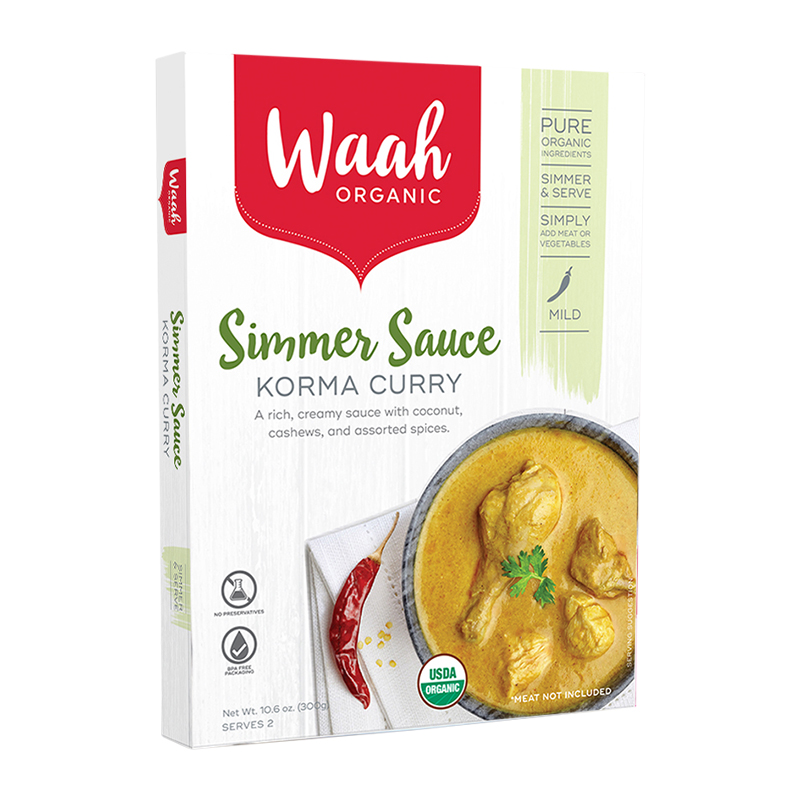 Korma Curry Simmer Sauce 300g WholeLife