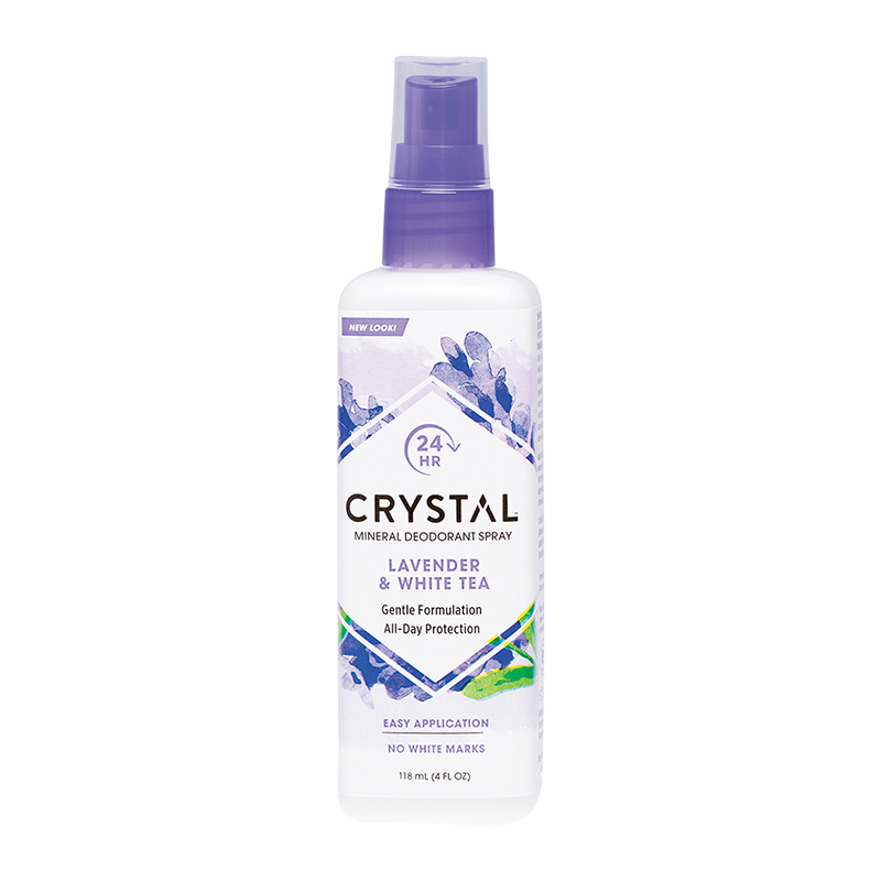 Lavender & White Tea Mineral Deodorant Spray 118ml WholeLife