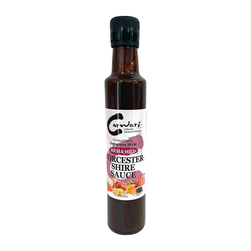 Certified Organic Japanese Style Rich & Mild Worcester Sauce 250ml ...