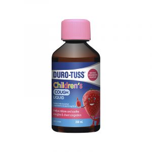Children's Cough Liquid Strawberry 200ml