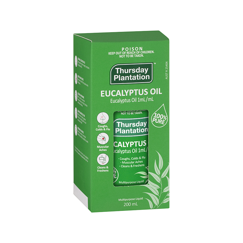 Eucalyptus Oil 200ml WholeLife
