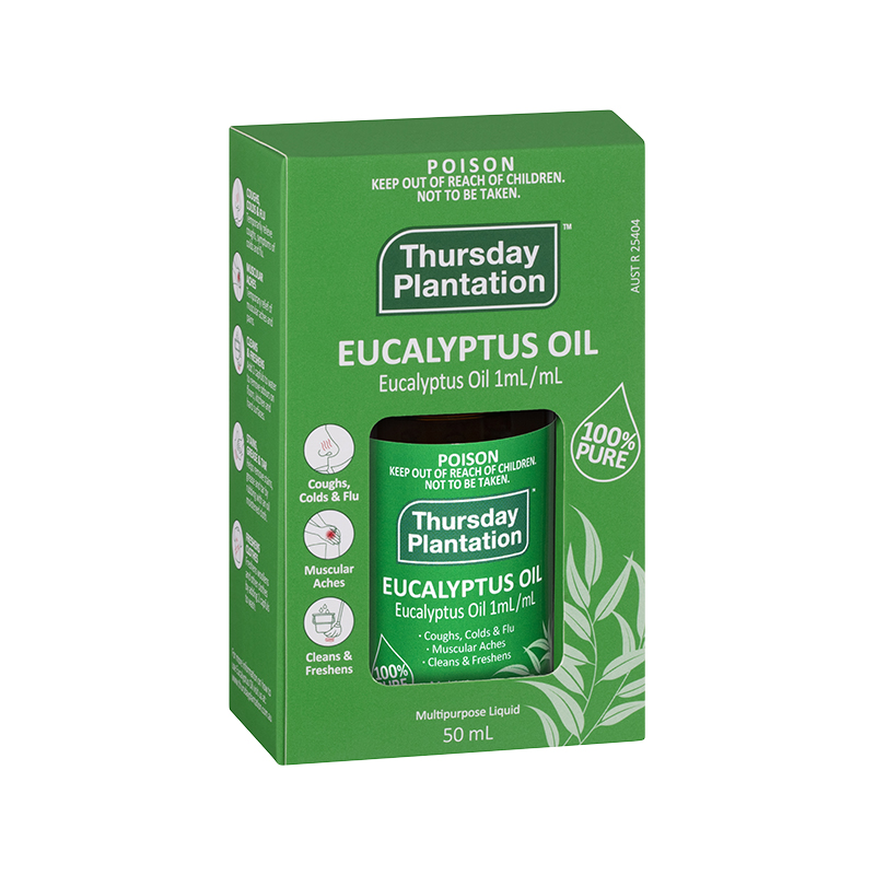 Eucalyptus Oil 50ml WholeLife
