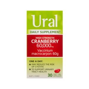 Ural High Strength Daily Cranberry 30 Capsules