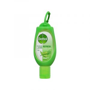 Instant Hand Sanitiser Refresh Green Clip 50ml