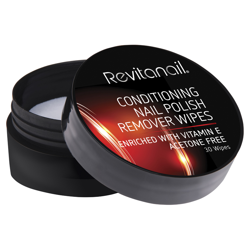 Nail Polish Remover Wipes 30 Pack WholeLife