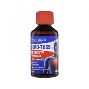 PE Chesty Cough Liquid + Nasal Decongestant 200ml