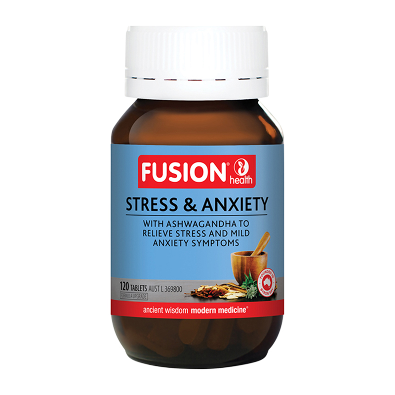 Stress & Anxiety 120 Tablets WholeLife