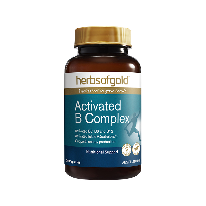 Activated B Complex 30 Capsules | WholeLife