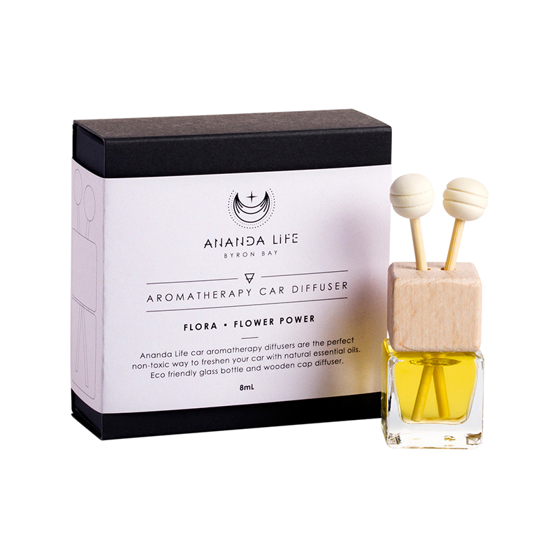 Aromatherapy Car Diffuser Flora 8ml WholeLife