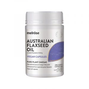 Australian Flaxseed Oil 240 Vegan Capsules