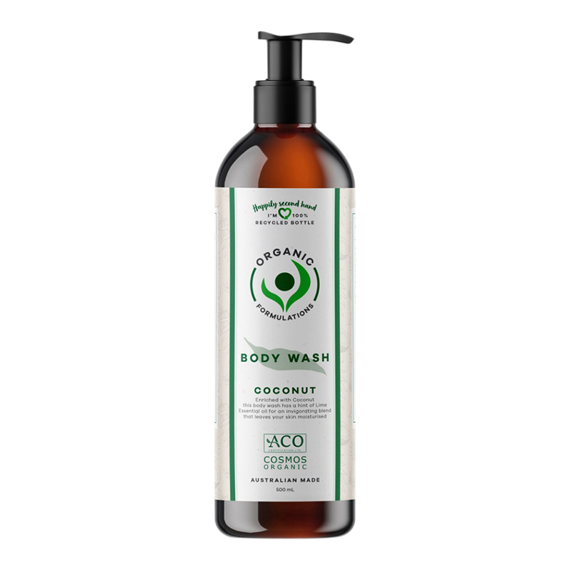Coconut Body Wash 500ml WholeLife