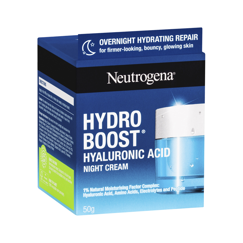 Hydro Boost Hyaluronic Acid Night Cream 50g WholeLife