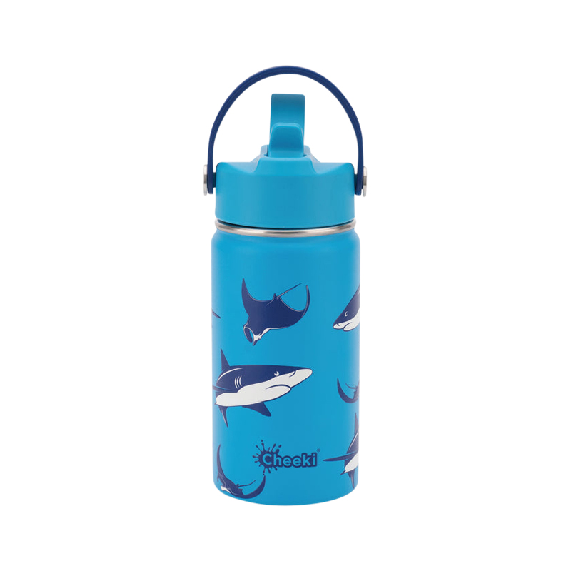 Insulated Kids Bottle Shark 350ml | WholeLife